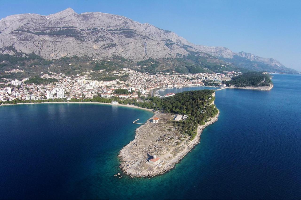 Apartments with a parking space Makarska - 9506 Bagian luar foto